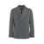 Paolo Pecora Double-breasted blazer Grey