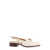 TOD'S Leather loafer with frontal chain White