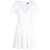 Balmain Short Ss Dress White