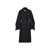 Burberry Burberry Blend Wool Trench Coat Black