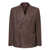 DELL'OGLIO DELL'OGLIO Brown Blazers Brown