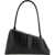 THE ATTICO Sunrise Shoulder Bag BLACK