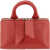 THE ATTICO Friday Handbag RED