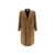 Saint Laurent Saint Laurent Manteau Oversize Coat Brown