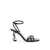 Saint Laurent Saint Laurent Opyum Leather Sandals Black