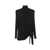 Saint Laurent Draped viscose dress N/A