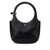 COURRÈGES Courrèges Holy Shoulder Bag In Leather Black