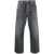 Golden Goose Golden Goose Golden M'S  Pant Cory Loose Skate Medium  Washed Denim Black