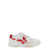 Off-White 'Slim Out Of Office' White Low Top Sneakers With Arrow Motif And Zip-Tie Tag And Mesh Inserts In Leather Man WHITE