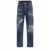 DSQUARED2 DSQUARED2 Cotton Jeans With A Ripped Design BLUE