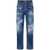 DSQUARED2 DSQUARED2 Cotton Jeans With A Ripped Design BLUE