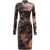 ETRO Etro Printed Short Dress Black