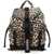 Ganni Animal Print Nylon Backpack LEOPARD