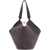 Khaite Small Lotus Tote Bag DARK BROWN