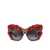 Dolce & Gabbana Dolce & Gabbana Rose Cat-Eye Sunglasses Black