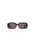 Gucci Gucci Rectangular Frame Sunglasses Brown