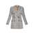 Dolce & Gabbana Dolce & Gabbana Double-Breasted Blazer Gray