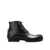 Maison Margiela Maison Margiela Leather High-Top Sneakers Black