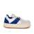 Palm Angels Palm Angels Leather Logo Sneakers Blue