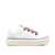 Lanvin Lanvin Cotton Lace-Up Sneakers White