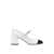 Miu Miu Miu Miu Leather Chain Pumps White