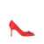 Manolo Blahnik Manolo Blahnik Hangisi 090 Satin Pumps Red