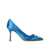 Manolo Blahnik Manolo Blahnik Maida 090 Satin Pumps Blue