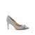 Sergio Rossi Sergio Rossi SR1 090 Glitter Pumps Silver