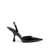 THE ATTICO The Attico Ester Leather Slingback Pumps Black