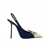 Saint Laurent Saint Laurent Star Embellished Slingback Pumps Blue