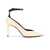 Saint Laurent Saint Laurent Zoe 85 Patent Leather Pumps Beige