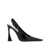 Saint Laurent Saint Laurent 'Dune' Leather Slingback Pumps Black