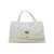 Zanellato ZANELLATO 068010-0050000-Z1190 WHITE LEATHER POSTINA DAILY GIORNO M  HANDBAG White