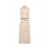 Burberry Cotton blend sleeveless trench Beige