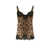 Dolce & Gabbana Silk top with animalier print Natural