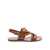 Valentino Garavani Valentino Garavani Vlogo Leather Sandals Brown