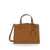 Tory Burch Robinson Satchel Samll BROWN