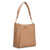 Tory Burch Tory Burch Mcgraw Leather Bucket Bag BROWN