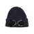 C.P. Company C.P. Company Extra Fine Merino Wool Goggle Beanie Purple