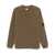 C.P. Company C.P. Company Cotton Chenille Crewneck Waffle Knit BROWN