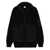 C.P. Company C.P. Company Lambswool Mixed Hooded Full Zip Knit Black