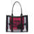 Marc Jacobs Marc Jacobs 'The Clear Medium Tote Bag' Shopping Bag Black