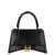 Balenciaga Balenciaga Hourglass Small Leather Handbag Black