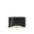 Balenciaga Balenciaga Hourglass Leather Wallet On Chain Black