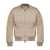 Emporio Armani Emporio Armani Satin Quilted Bomber Jacket Grey