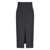 Alexander McQueen Alexander McQueen Pencil Wool Skirt With Pinstripes GREY