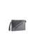 Fendi Fendi 'Fendi Diagonal' Flat Pouch GRAY