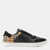 Burberry Burberry Black Leather Sneakers MULTICOLOR