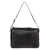 Fendi Fendi Simply Fendi Large Leather Shoulder Bag Black