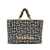 Balmain Balmain Tote Bag With Logo Plaque MULTICOLOUR